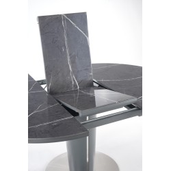 'RICARDO Extendable Table in Ashen Marble' 'RICARDO Extendable Table in Ashen Marble'