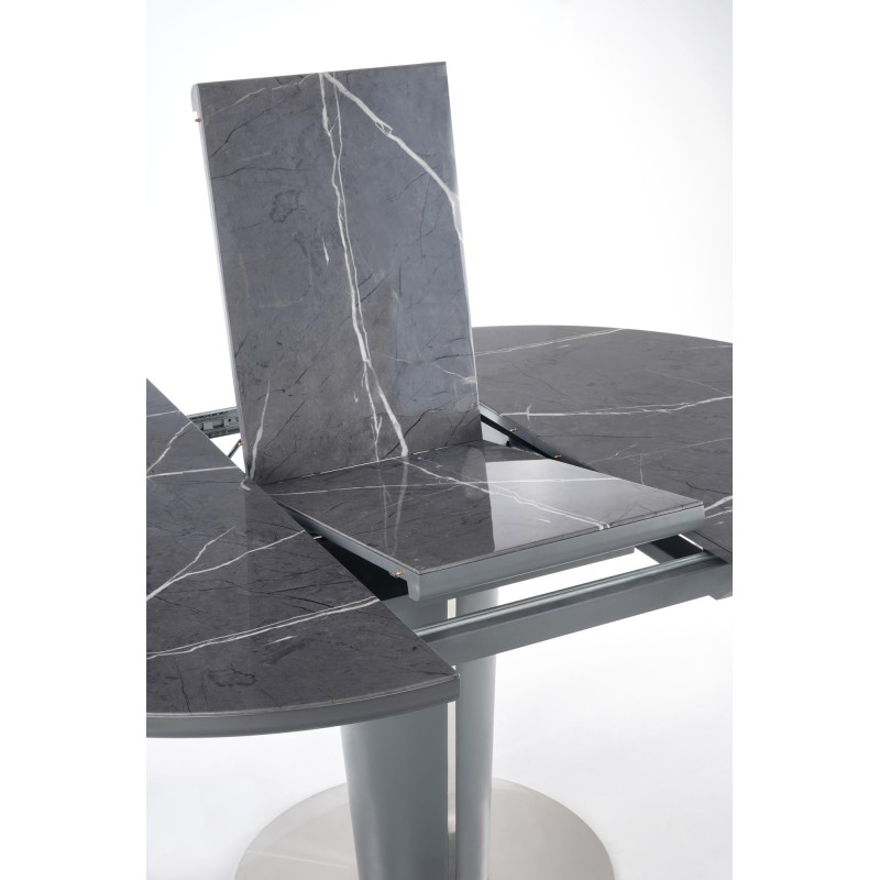 'RICARDO Extendable Table in Ashen Marble' 'RICARDO Extendable Table in Ashen Marble'