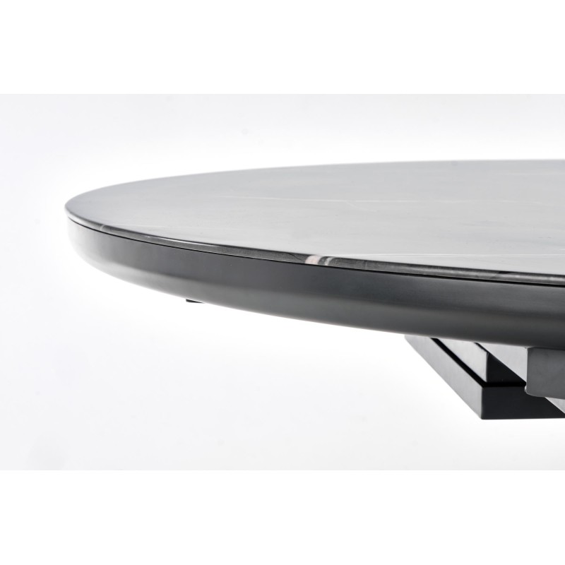 'RICARDO Extendable Table in Ashen Marble' 'RICARDO Extendable Table in Ashen Marble'