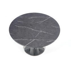 'RICARDO Extendable Table in Ashen Marble' 'RICARDO Extendable Table in Ashen Marble'