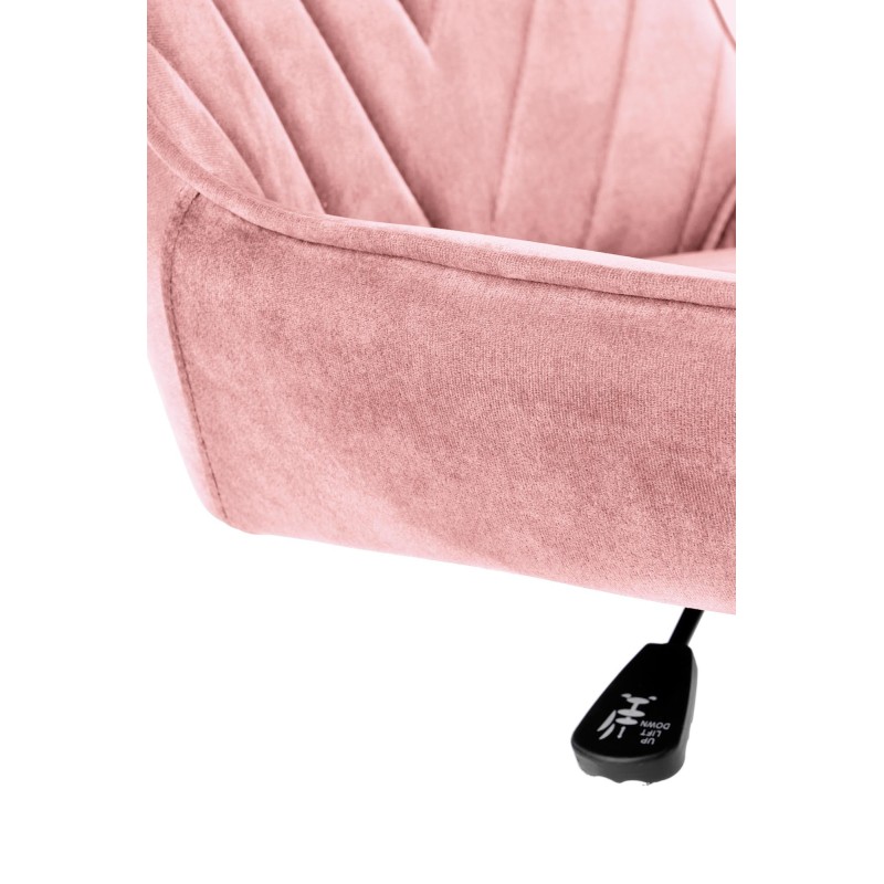 'RICO Youth Armchair Pink Velvet' 'RICO Youth Armchair Pink Velvet'