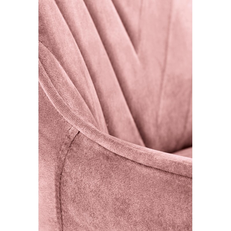 'RICO Youth Armchair Pink Velvet' 'RICO Youth Armchair Pink Velvet'