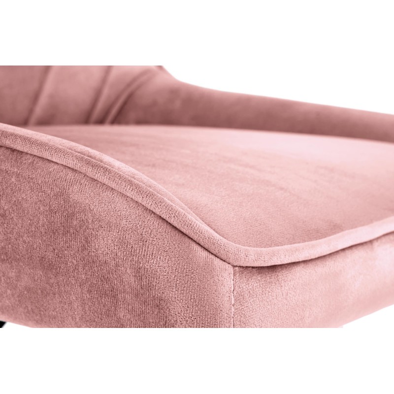 RICO fotel młodzieżowy różowy velvet RICO fotel młodzieżowy różowy velvet