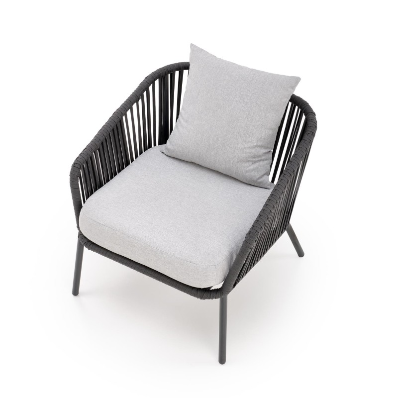 'ROCCA Garden Set, Dark Ash / Light Ash' 'ROCCA Garden Set, Dark Ash / Light Ash'