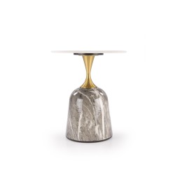 'ROSA Coffee Table White Marble / Ashen Marble / Gold' 'ROSA Coffee Table White Marble / Ashen Marble / Gold'