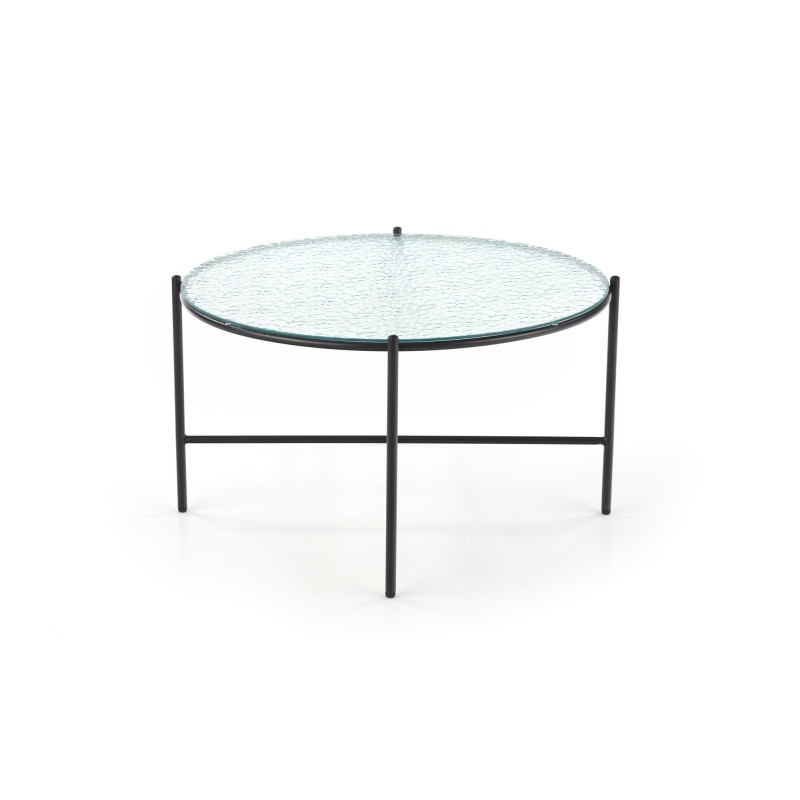'ROSALIA Clear - Black Coffee Table' 'ROSALIA Clear - Black Coffee Table'