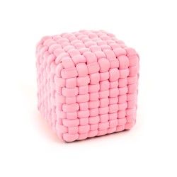 RUBIK pufa jasny różowy (1p 1szt)