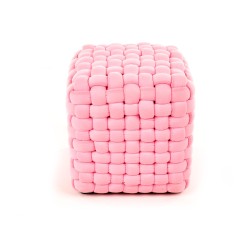 'RUBIK Light Pink Pouf' 'RUBIK Light Pink Pouf'