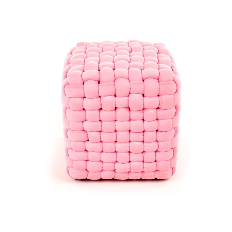 'RUBIK Light Pink Pouf' 'RUBIK Light Pink Pouf'