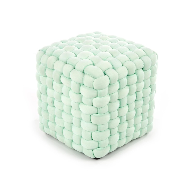 'RUBIK Light Green Pouf' 'RUBIK Light Green Pouf'