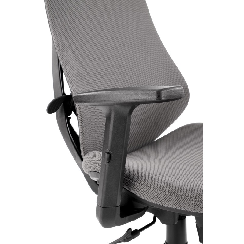 'RUBIO Office Armchair in Ash Grey/Black' 'RUBIO Office Armchair in Ash Grey/Black'