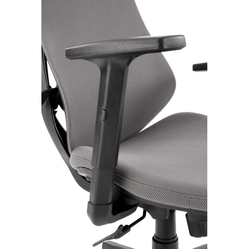 'RUBIO Office Armchair in Ash Grey/Black' 'RUBIO Office Armchair in Ash Grey/Black'
