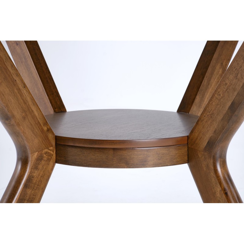 'RUPERT Round Walnut Table' 'RUPERT Round Walnut Table'