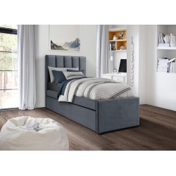 'RUSSO 90 cm Ash Grey Bed' 'RUSSO 90 cm Ash Grey Bed'