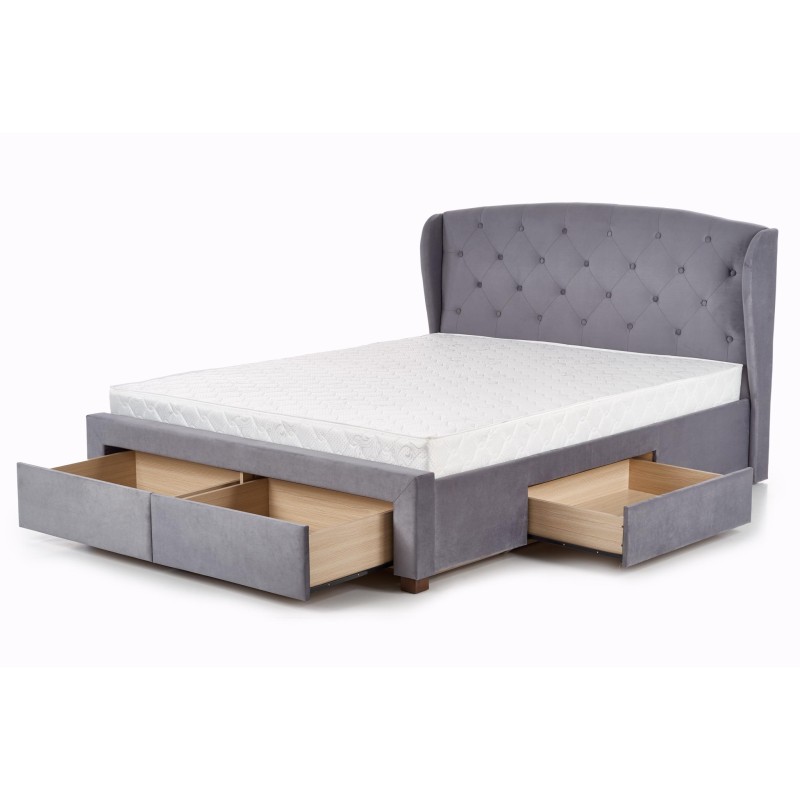 'SABRINA Ash Bed with Drawers' 'SABRINA Ash Bed with Drawers'