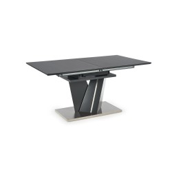 'SALVADOR Extendable Table Top - Dark Ash, Legs - Dark Ash' 'SALVADOR Extendable Table Top - Dark Ash, Legs - Dark Ash'