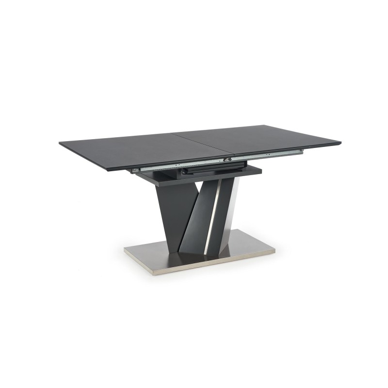 'SALVADOR Extendable Table Top - Dark Ash, Legs - Dark Ash' 'SALVADOR Extendable Table Top - Dark Ash, Legs - Dark Ash'