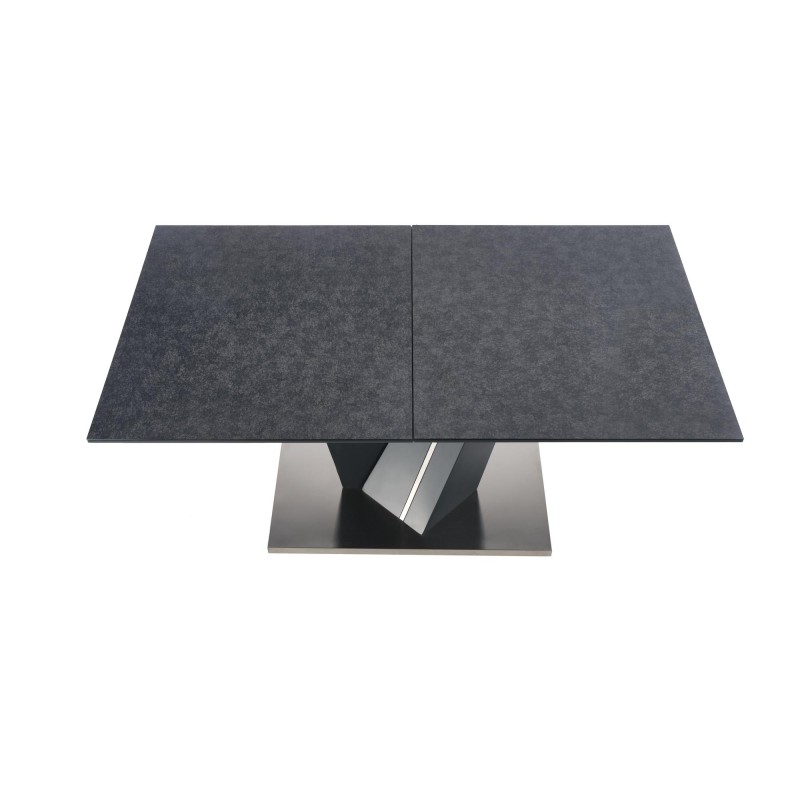 'SALVADOR Extendable Table Top - Dark Ash, Legs - Dark Ash' 'SALVADOR Extendable Table Top - Dark Ash, Legs - Dark Ash'