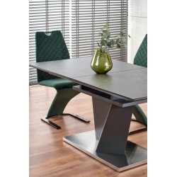 'SALVADOR Extendable Table Top - Dark Ash, Legs - Dark Ash' 'SALVADOR Extendable Table Top - Dark Ash, Legs - Dark Ash'