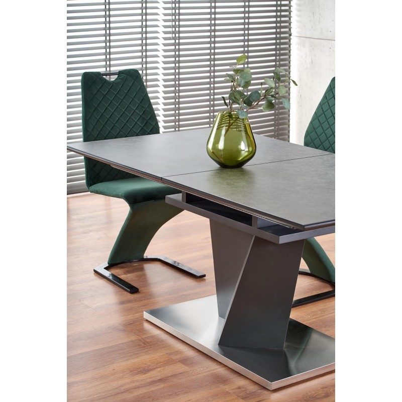 'SALVADOR Extendable Table Top - Dark Ash, Legs - Dark Ash' 'SALVADOR Extendable Table Top - Dark Ash, Legs - Dark Ash'