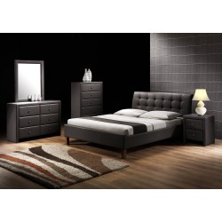 'SAMARA 160 Black Bed'
