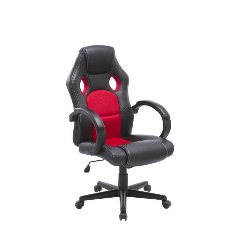 'SANDBOX Black-Red Armchair' 'SANDBOX Black-Red Armchair'