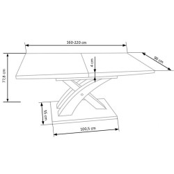 'SANDOR 2 Ash Table' 'SANDOR 2 Ash Table'