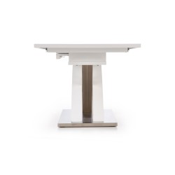 'SANDOR Extendable White Lacquered Table' 'SANDOR Extendable White Lacquered Table'