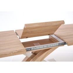 'SANDOR Extendable Sonoma Oak Table' 'SANDOR Extendable Sonoma Oak Table'