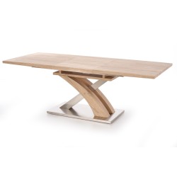 'SANDOR Extendable Sonoma Oak Table' 'SANDOR Extendable Sonoma Oak Table'