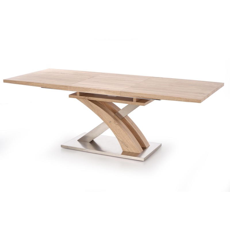 'SANDOR Extendable Sonoma Oak Table' 'SANDOR Extendable Sonoma Oak Table'