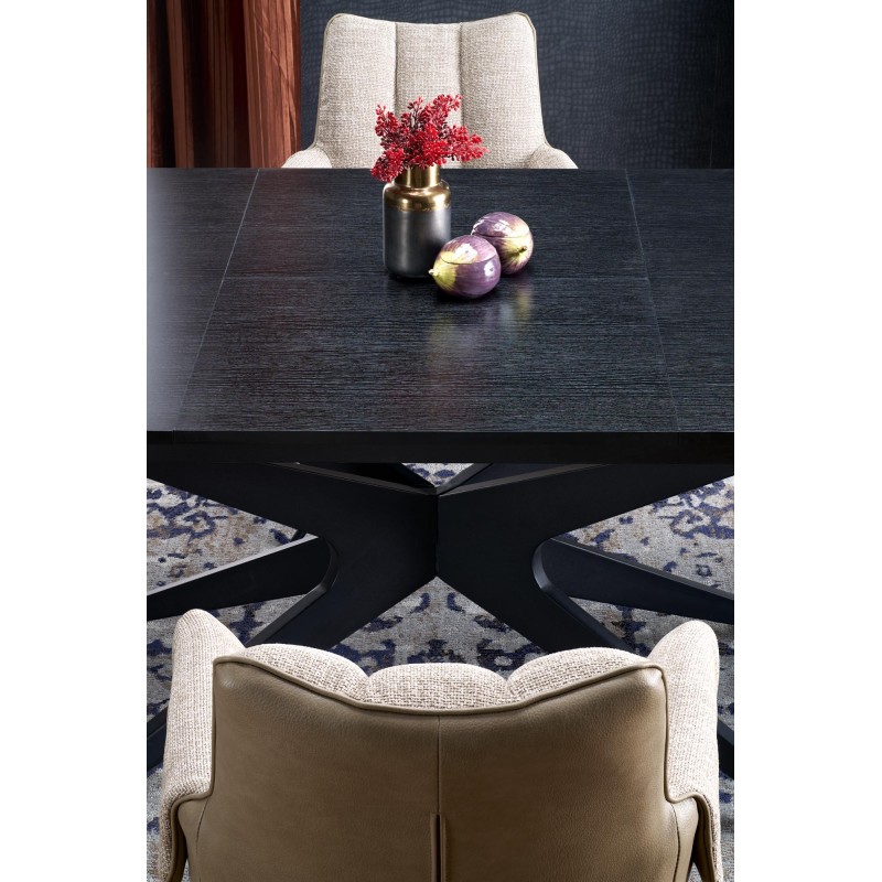 'SANDRO Extendable Table, Black' 'SANDRO Extendable Table, Black'