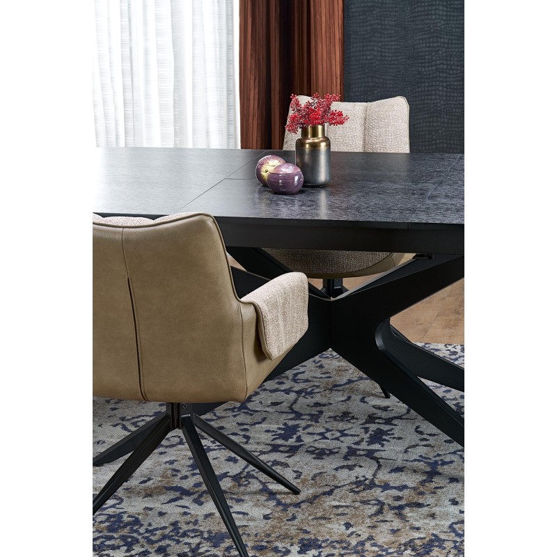 'SANDRO Extendable Table, Black' 'SANDRO Extendable Table, Black'
