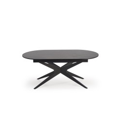 'SANDRO Extendable Table, Black' 'SANDRO Extendable Table, Black'