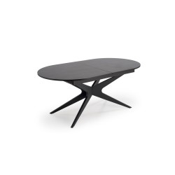 'SANDRO Extendable Table, Black' 'SANDRO Extendable Table, Black'