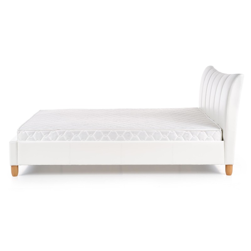 'SANDY Upholstered Bed White' 'SANDY Upholstered Bed White'