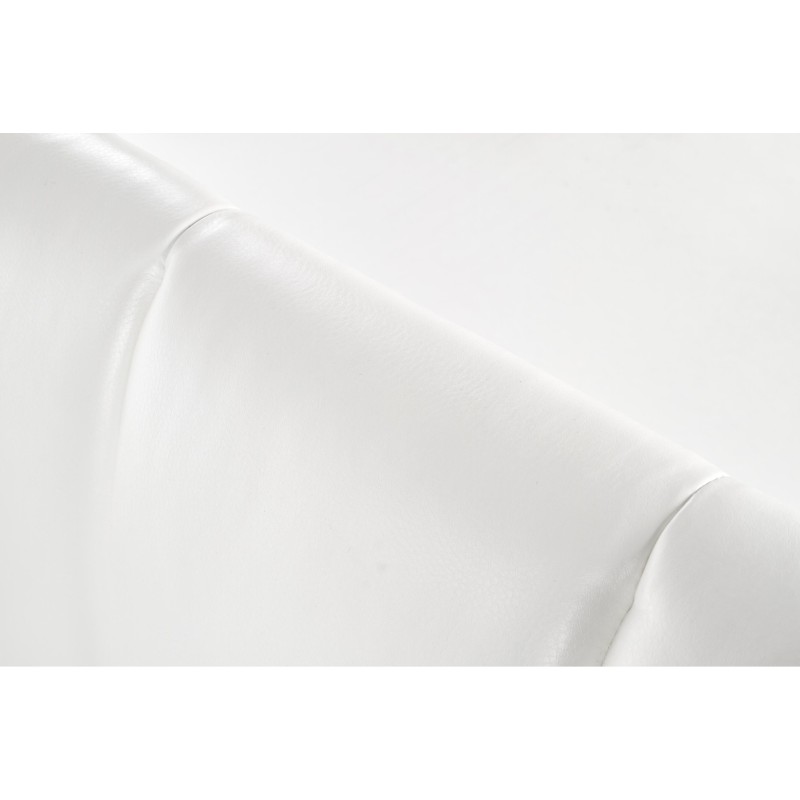 'SANDY Upholstered Bed White' 'SANDY Upholstered Bed White'