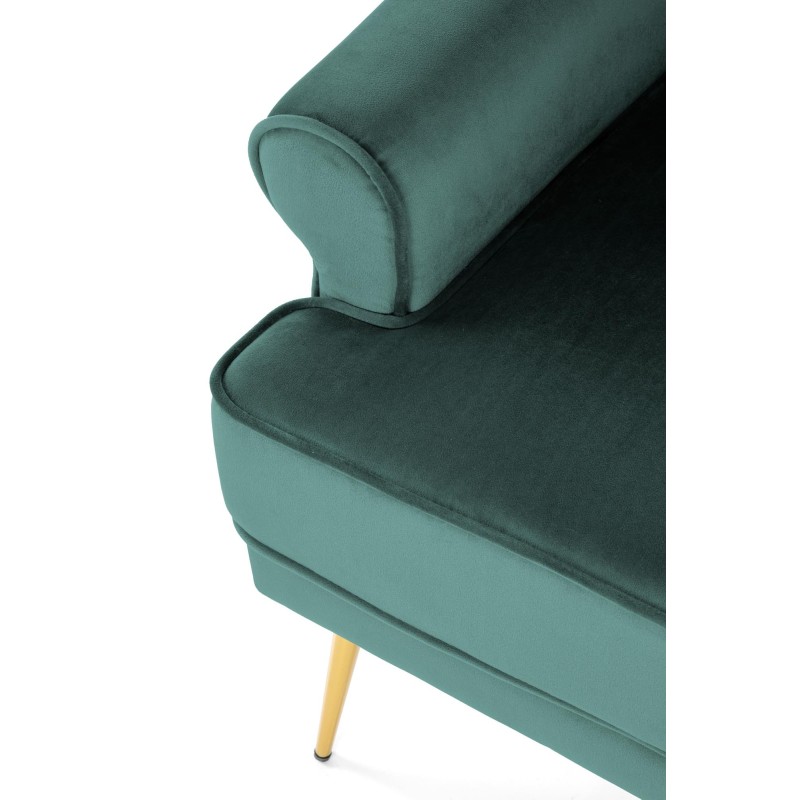 'SANTI Relaxation Chair Dark Green / Gold' 'SANTI Relaxation Chair Dark Green / Gold'