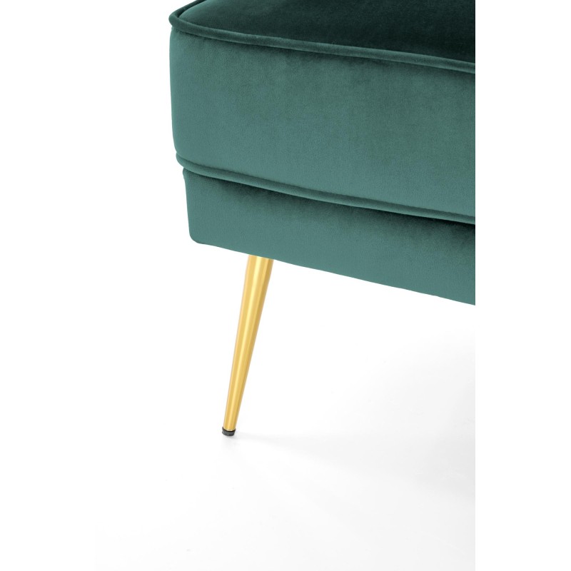 'SANTI Relaxation Chair Dark Green / Gold' 'SANTI Relaxation Chair Dark Green / Gold'