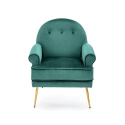 'SANTI Relaxation Chair Dark Green / Gold' 'SANTI Relaxation Chair Dark Green / Gold'