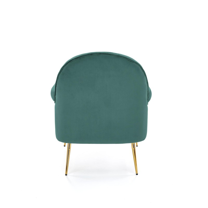 'SANTI Relaxation Chair Dark Green / Gold' 'SANTI Relaxation Chair Dark Green / Gold'