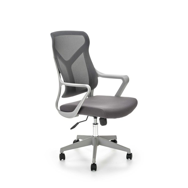 "SANTO Swivel Chair, Ash Grey"