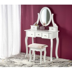 'SARA White Console Table'