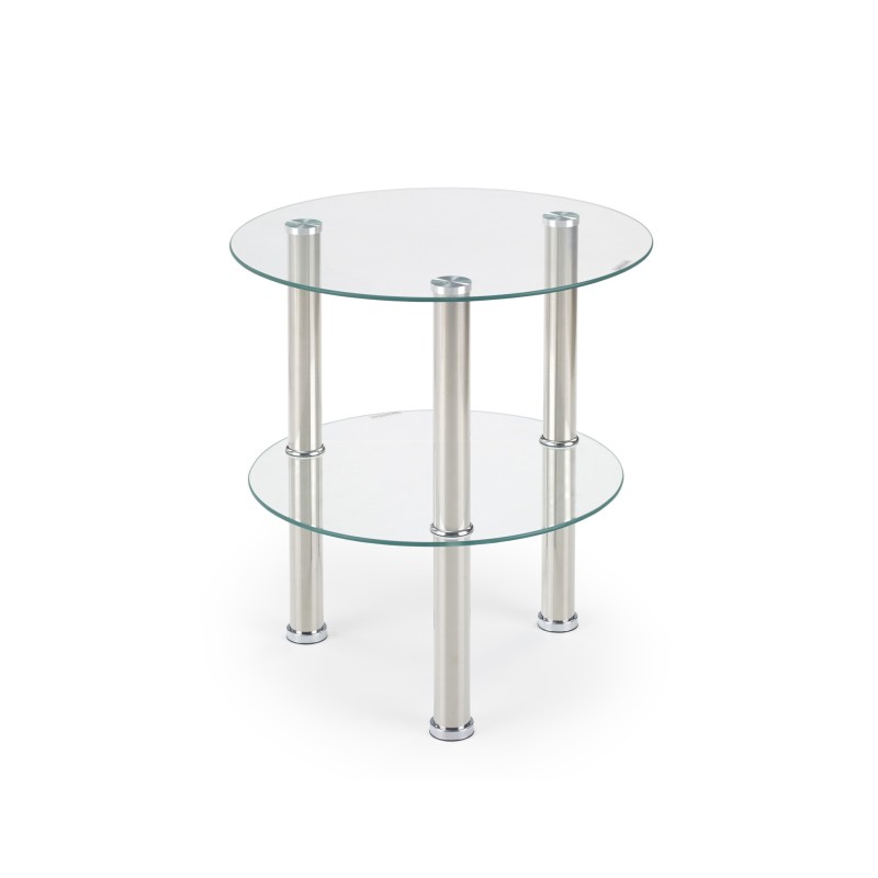 'SARDINIA Clear Tabletop and Shelf Coffee Table' 'SARDINIA Clear Tabletop and Shelf Coffee Table'