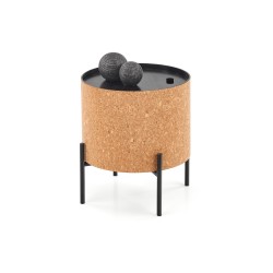 'SASHA Natural/Black Coffee Table'