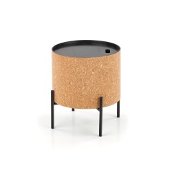 'SASHA Natural/Black Coffee Table' 'SASHA Natural/Black Coffee Table'