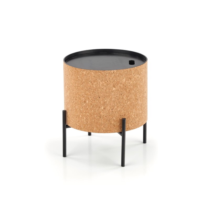 'SASHA Natural/Black Coffee Table' 'SASHA Natural/Black Coffee Table'