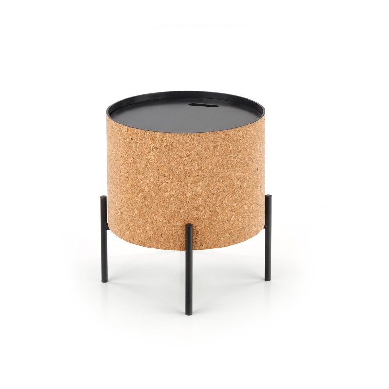 'SASHA Natural/Black Coffee Table' 'SASHA Natural/Black Coffee Table'