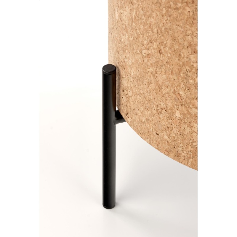 'SASHA Natural/Black Coffee Table' 'SASHA Natural/Black Coffee Table'
