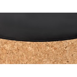 'SASHA Natural/Black Coffee Table' 'SASHA Natural/Black Coffee Table'